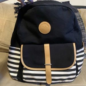 Bluboon Black College Backpack